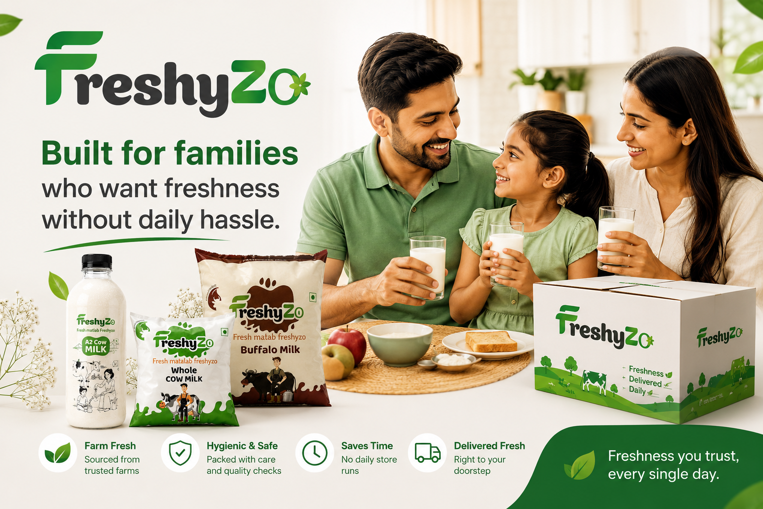 Fresh dairy products